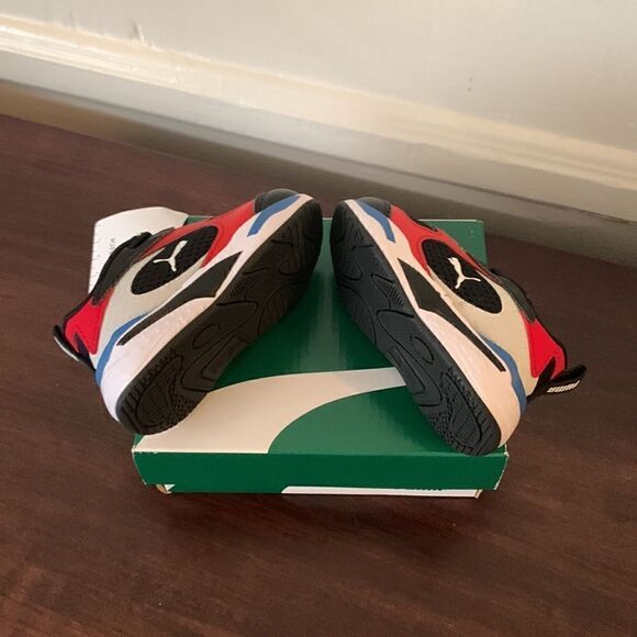 Puma RS-fast  easy on leather baby  running sneaker size 4c new - Picture 10 of 13
